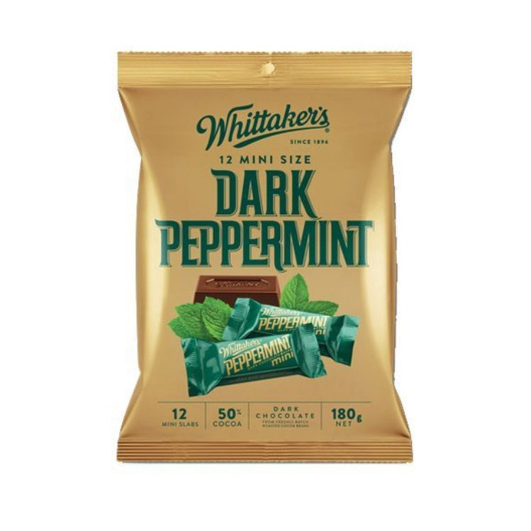 Whittaker's & Sons Sharepack Dark Peppermint Slab 180g
