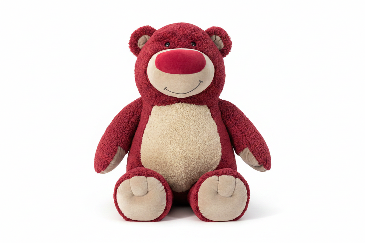 Jelly Cat Purple Bear Medium with no background