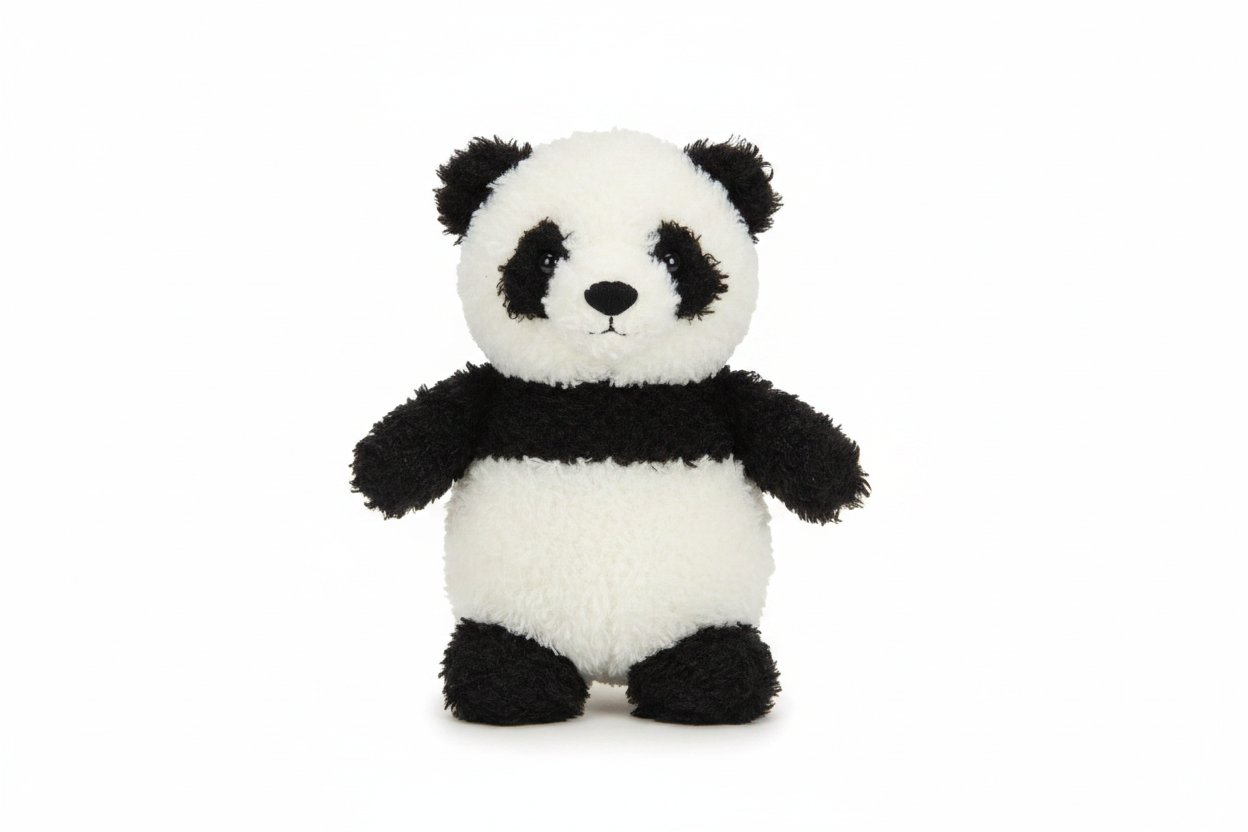Jelly Cat Panda Bear with no background