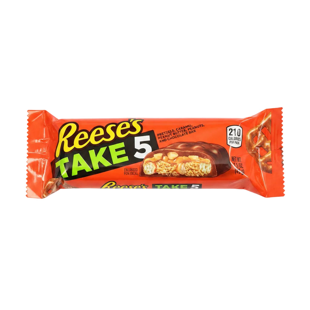 Reese's Take 5 Standard Bar 42g - Tom's Confectionery Warehouse