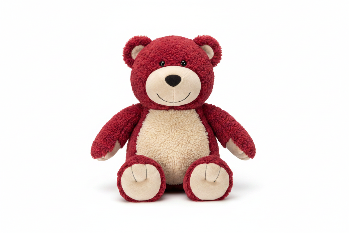 Jelly Cat Purple Bear Small with no background