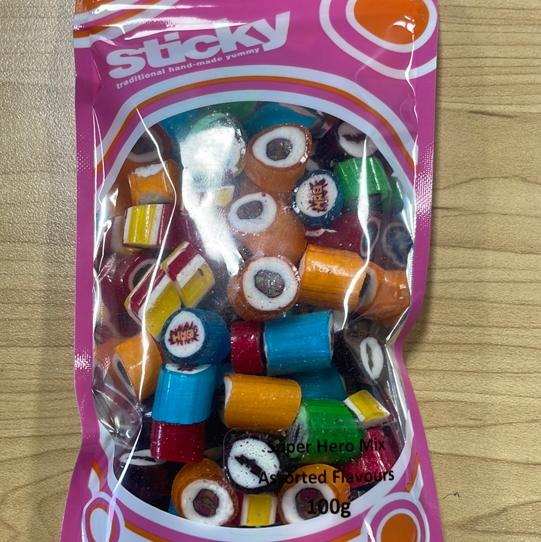 Sticky - Super Hero Mix Rock 100g