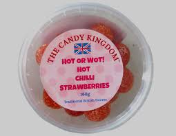 TCK Hot or Wot! Hot Chilli Strawberries (Barnetts) 160G