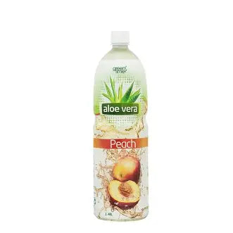 Green Time Aloe Vera Drink Peach 90ml - Tom's Confectionery Warehouse