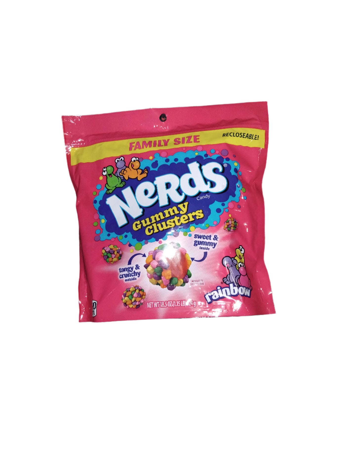 Family Size Nerds Gummy Clusters 524g