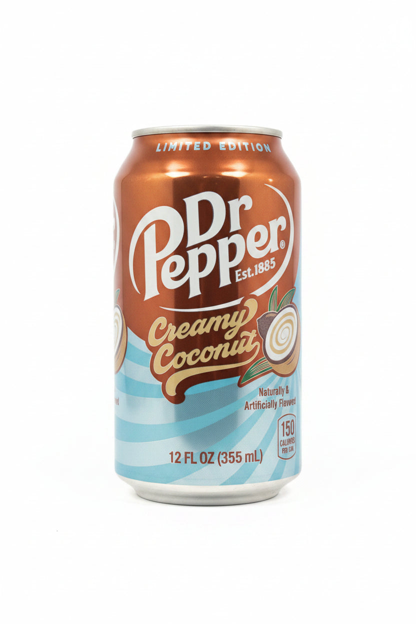 US Dr Pepper Creamy Coconut 355ml