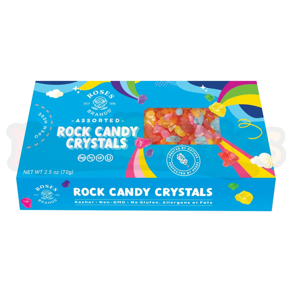 Roses Rock Candy Crystals – Tom's Confectionery Warehouse