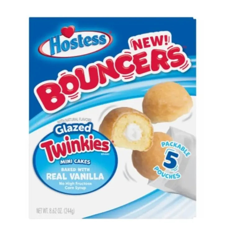 Hostess Bouncers Vanilla 244g