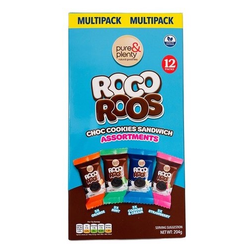 Roco Roos Choc Cookies Sandwich 204g