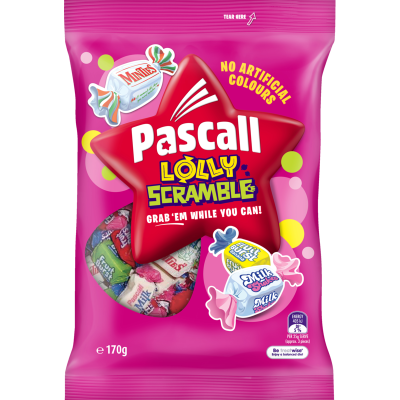 Pascall Family Mintis Lolly Scramble 170g
