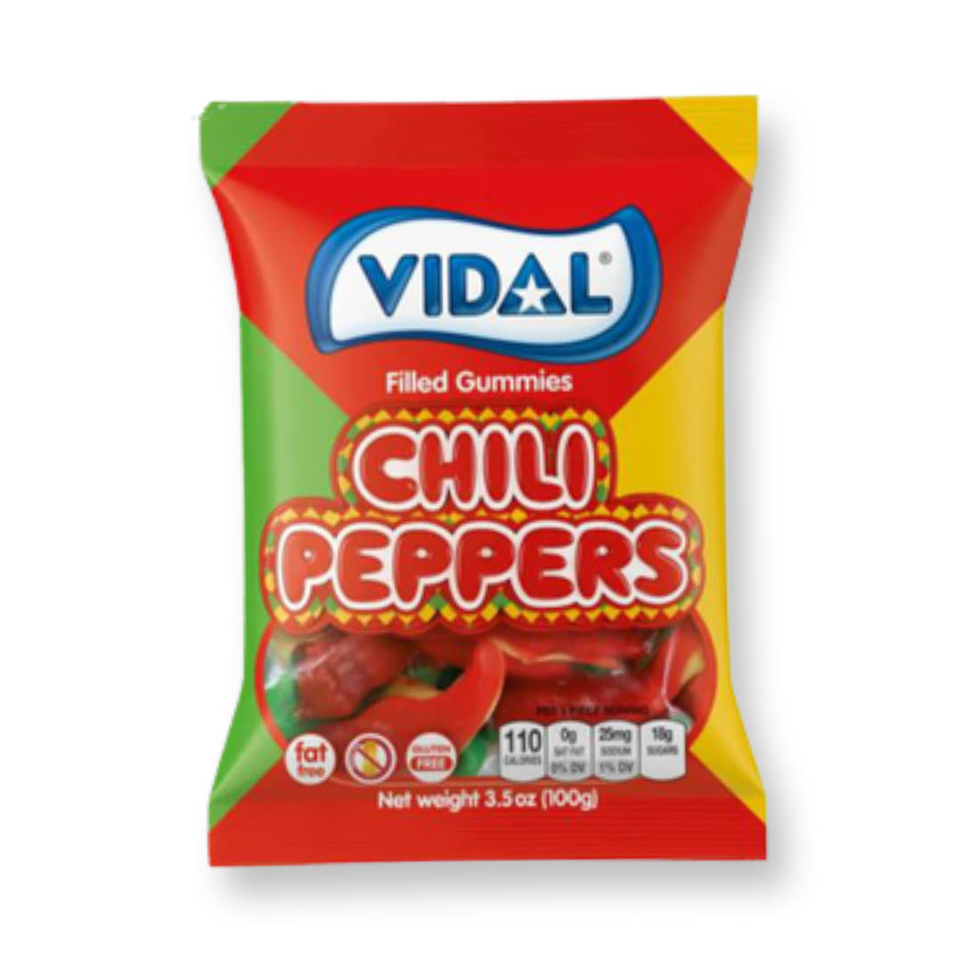 Vidal Chilli Peppers 100g