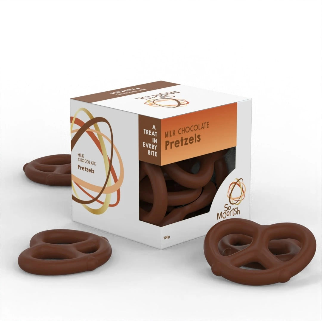 Milk Chocolate Pretzels 100g