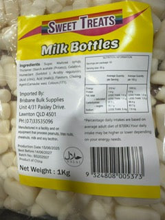 Sweet Treats Milk Bottles 1K - Tom's Confectionery Warehouse