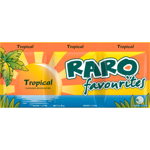 Raro Tropical 3pk 240g