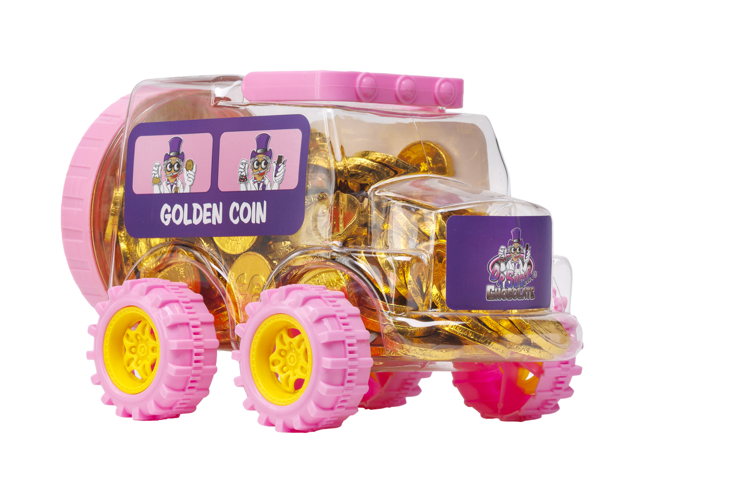 600g COIN CHOCOLATE-TRUCK