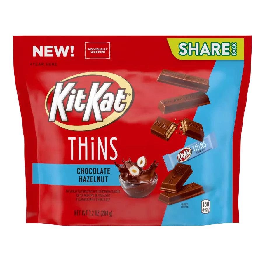 KITKAT THINS CHO/HNUT 7.37OZ