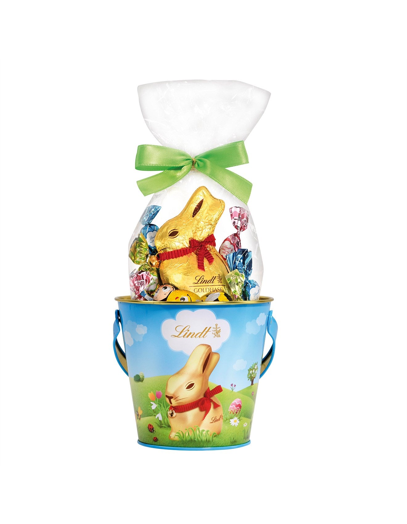 LINDT GOLD BUNNY BUCKET 142G