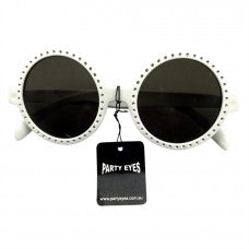 Elton John Glasses white