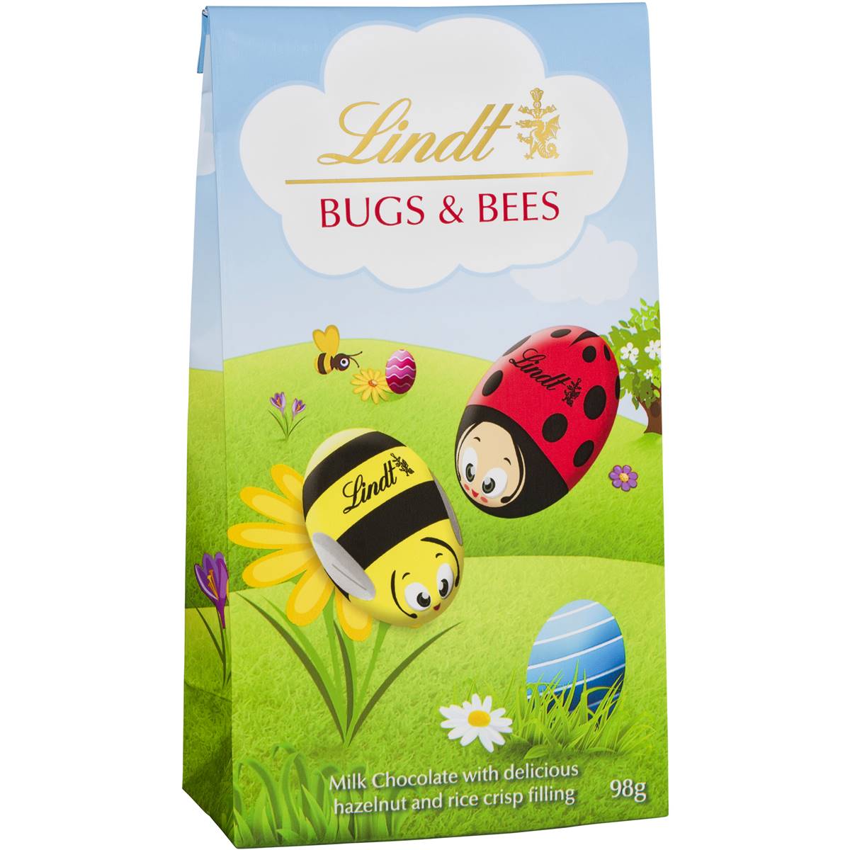 Lindt Bugs & Bees Pouch 98g