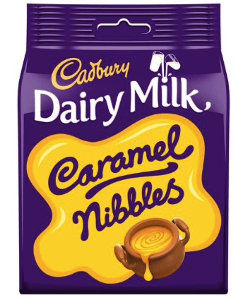 UK Cadbury Caramel Nibbles 95g