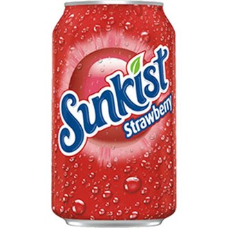 US Sunkist Strawberry 355mL