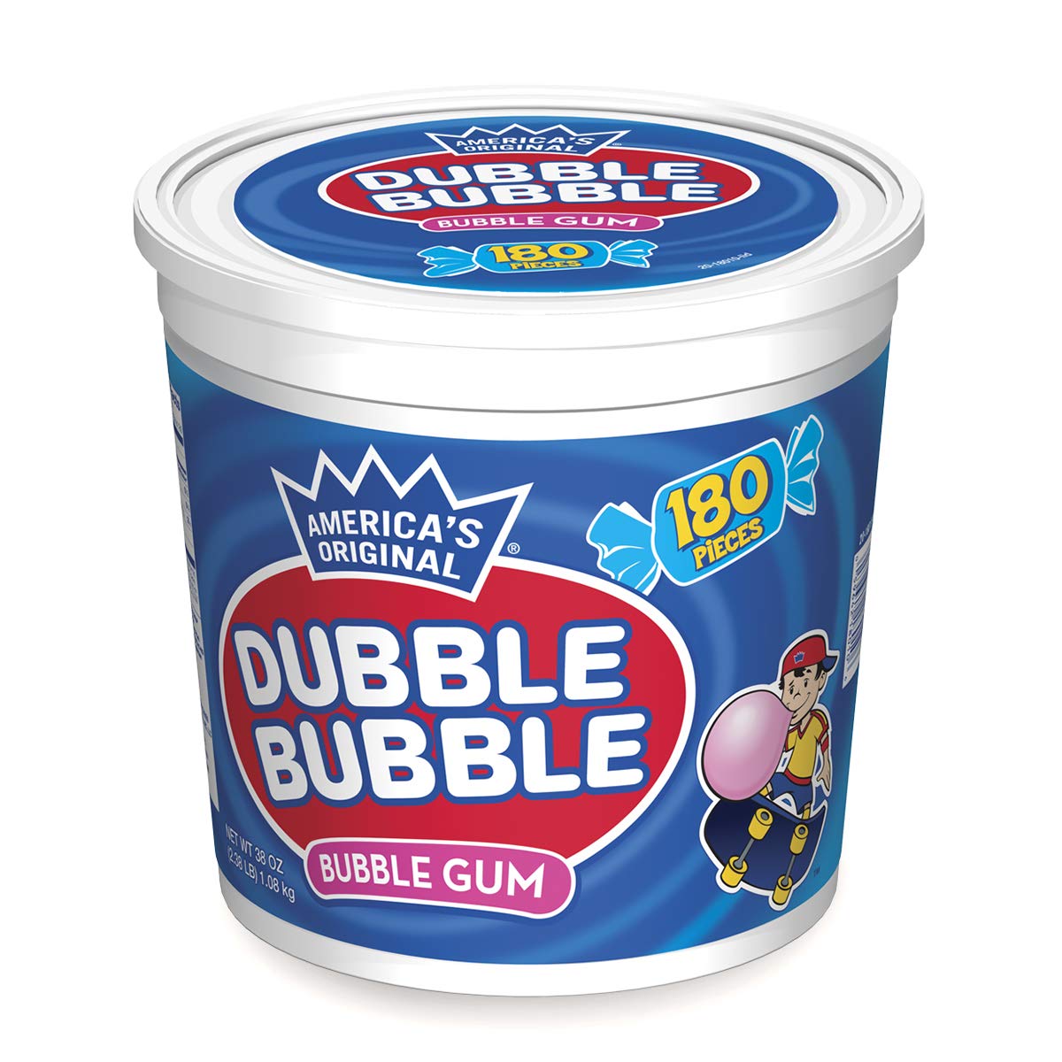 DUBBLE BUBBLE TWIST TUB 180pcs