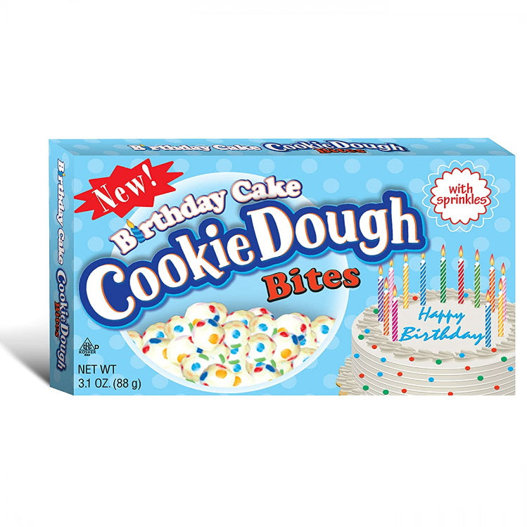 US Birthday Cake Cookie Dough Bites Movie 88g - Tom's Confectionery Warehouse
