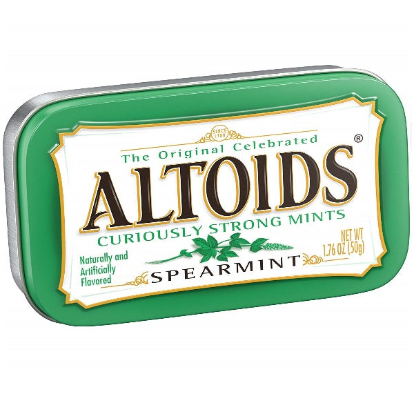 US Callard & Bowser Altoids Spearmint 50g - Tom's Confectionery Warehouse