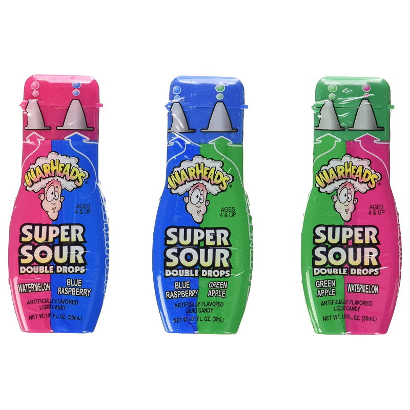 Warheads Super Sour Double Drops 30ml