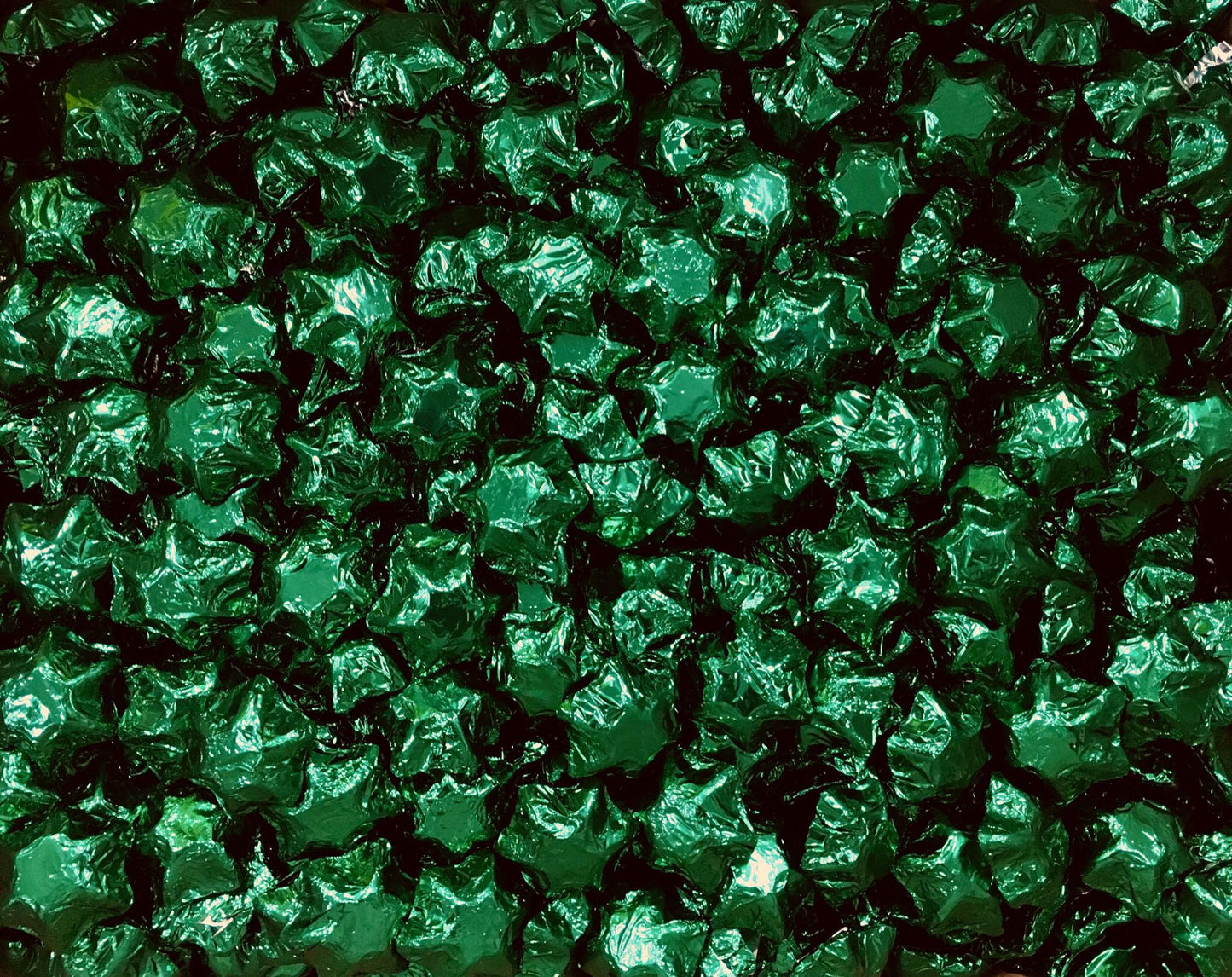 Pauls Chocolates Dark Green Milk Chocolate Stars - Tom's Confectionery Warehouse
