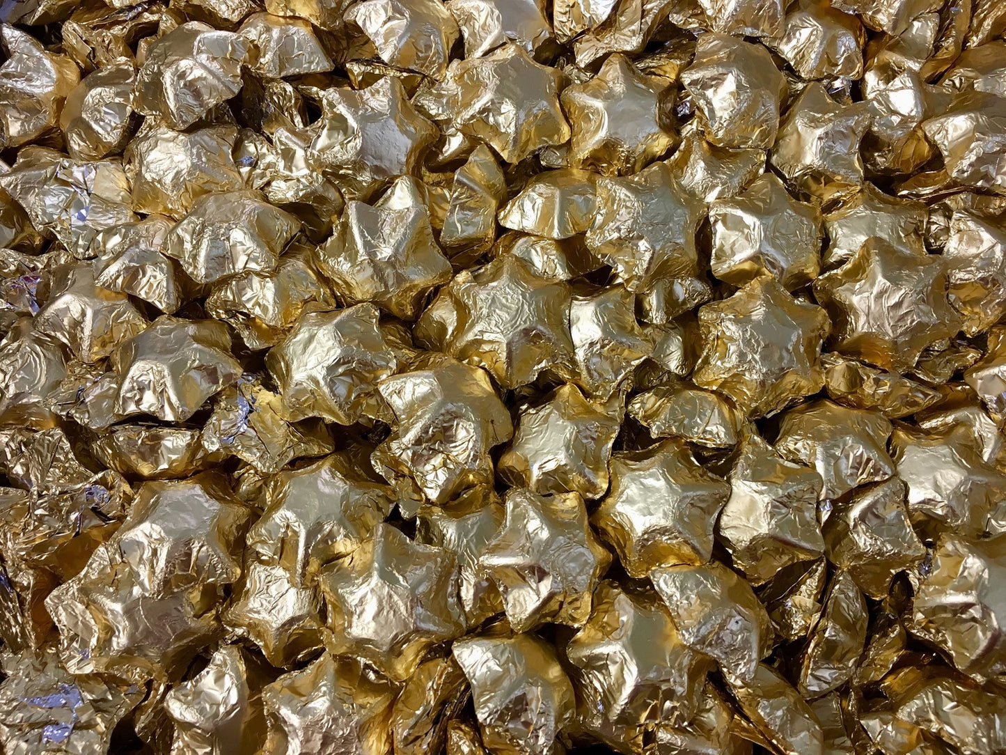 Pauls Chocolates Gold Milk Chocolate Stars - Tom's Confectionery Warehouse