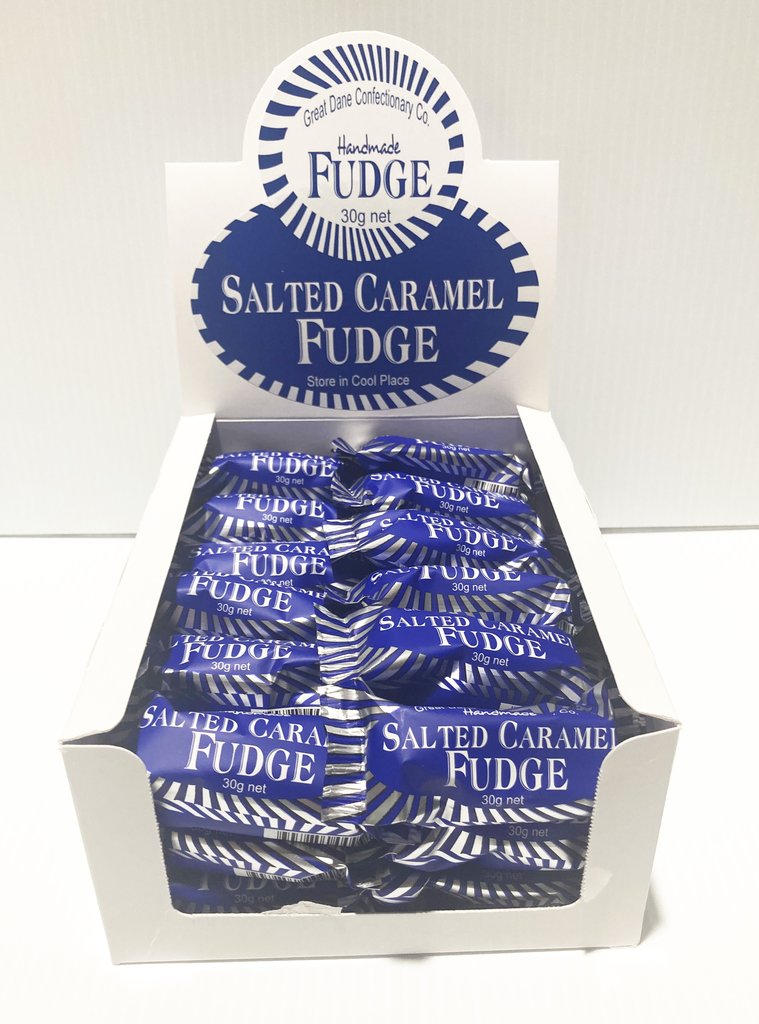 GREAT DANE 30g Fudge Bars Salted Caramel
