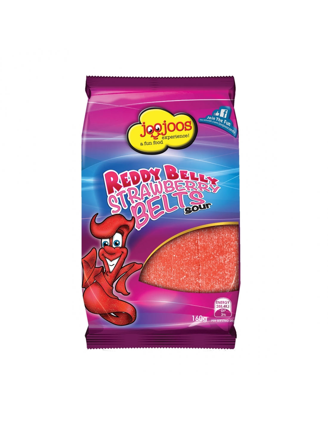 REDDY BELLY STRAWBERRY BELTS 160g