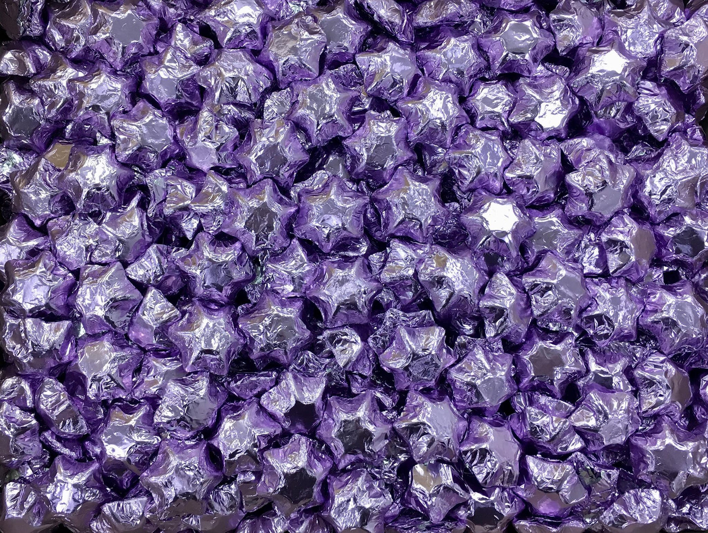 Pauls Chocolates Lilac Milk Chocolate Stars - Tom's Confectionery Warehouse