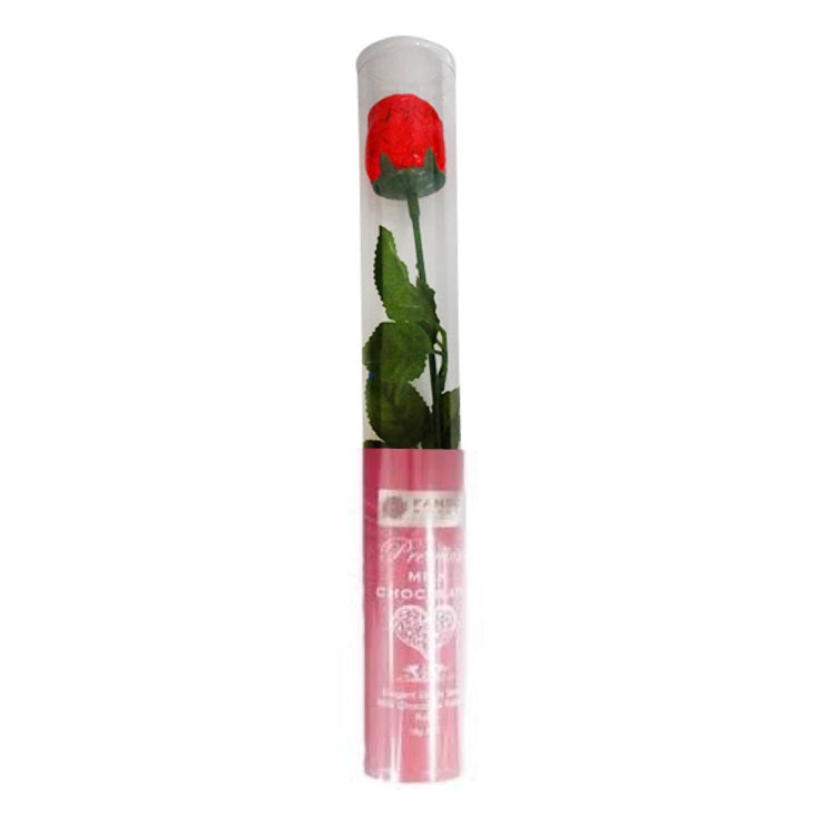 Famous Makers Stem Rose In Cylinder