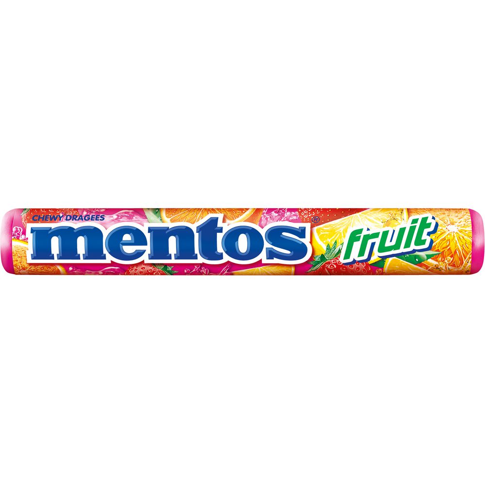 Van Melle Mentos Fruit Roll - Tom's Confectionery Warehouse
