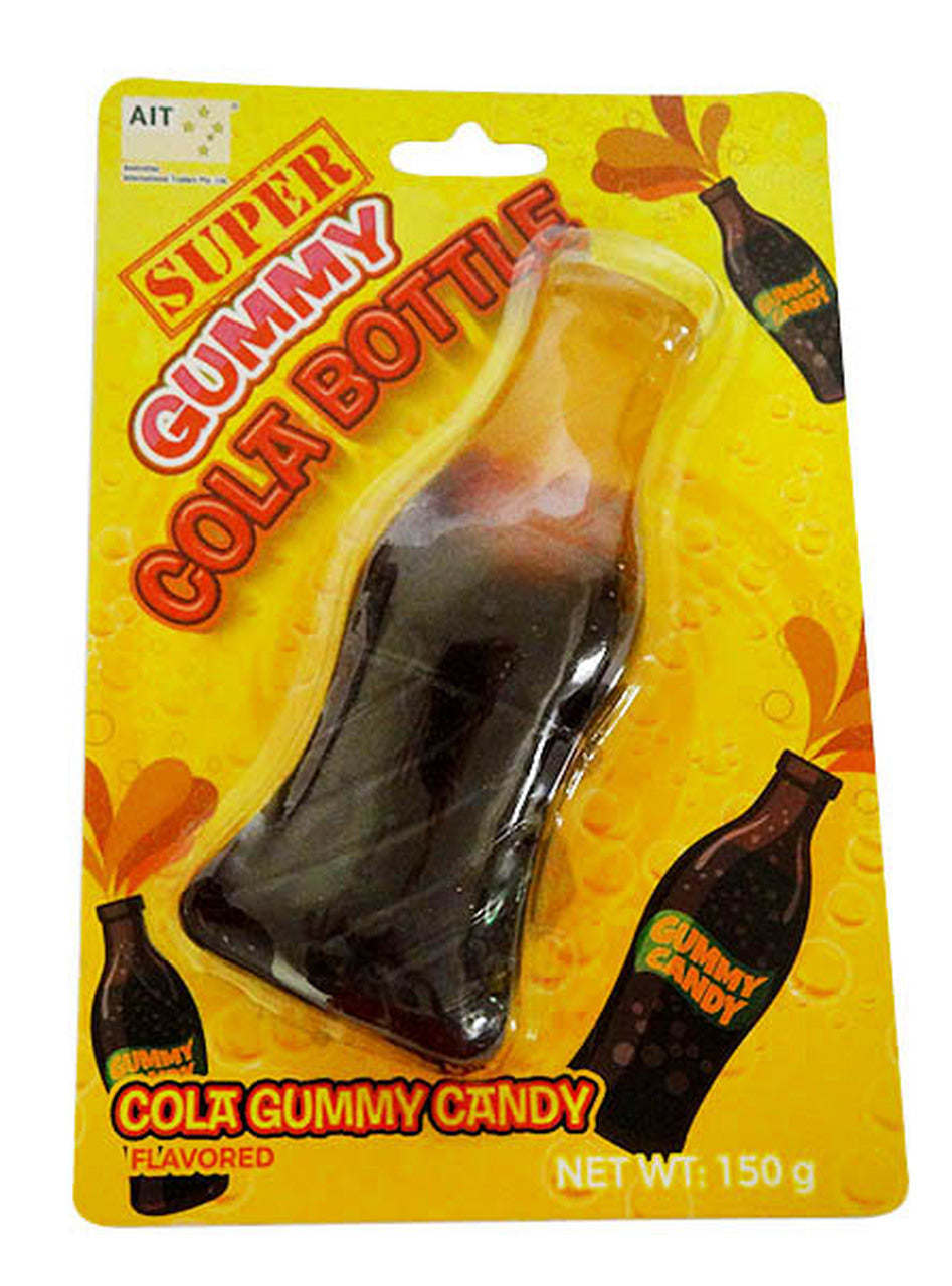 AIT Super Gummy Cola Bottles 150g