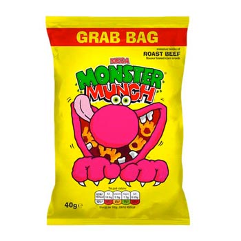 Walkers Monster Munch Roast Beef Chips