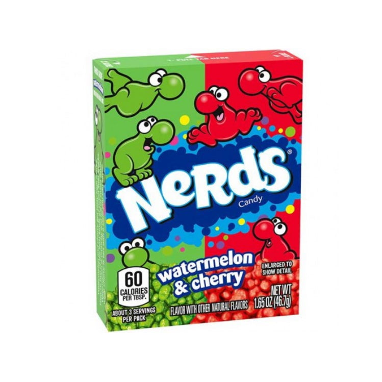 Wonka Nerds Watermelon & Cherry Box 46.7g