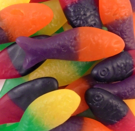 Rainbow Confectionery Colourful Fish - Tom's Confectionery Warehouse