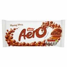 UK Aero Chocolate 90g