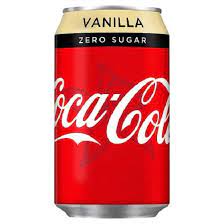 US Coca Cola Vanilla Zero Sugar 355ML