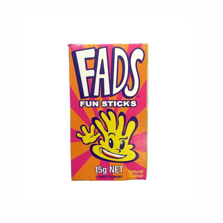 Fyna Fads Fun Sticks - Tom's Confectionery Warehouse
