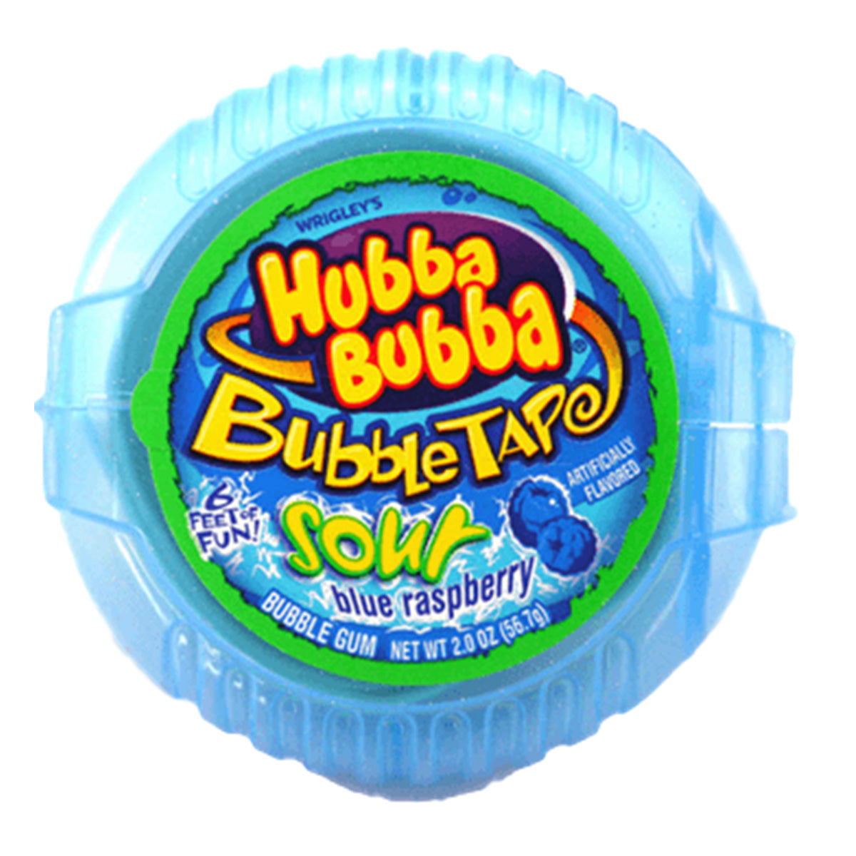 US Wrigley's Hubba Bubba Sour B/Raspberry Tape 56.7g