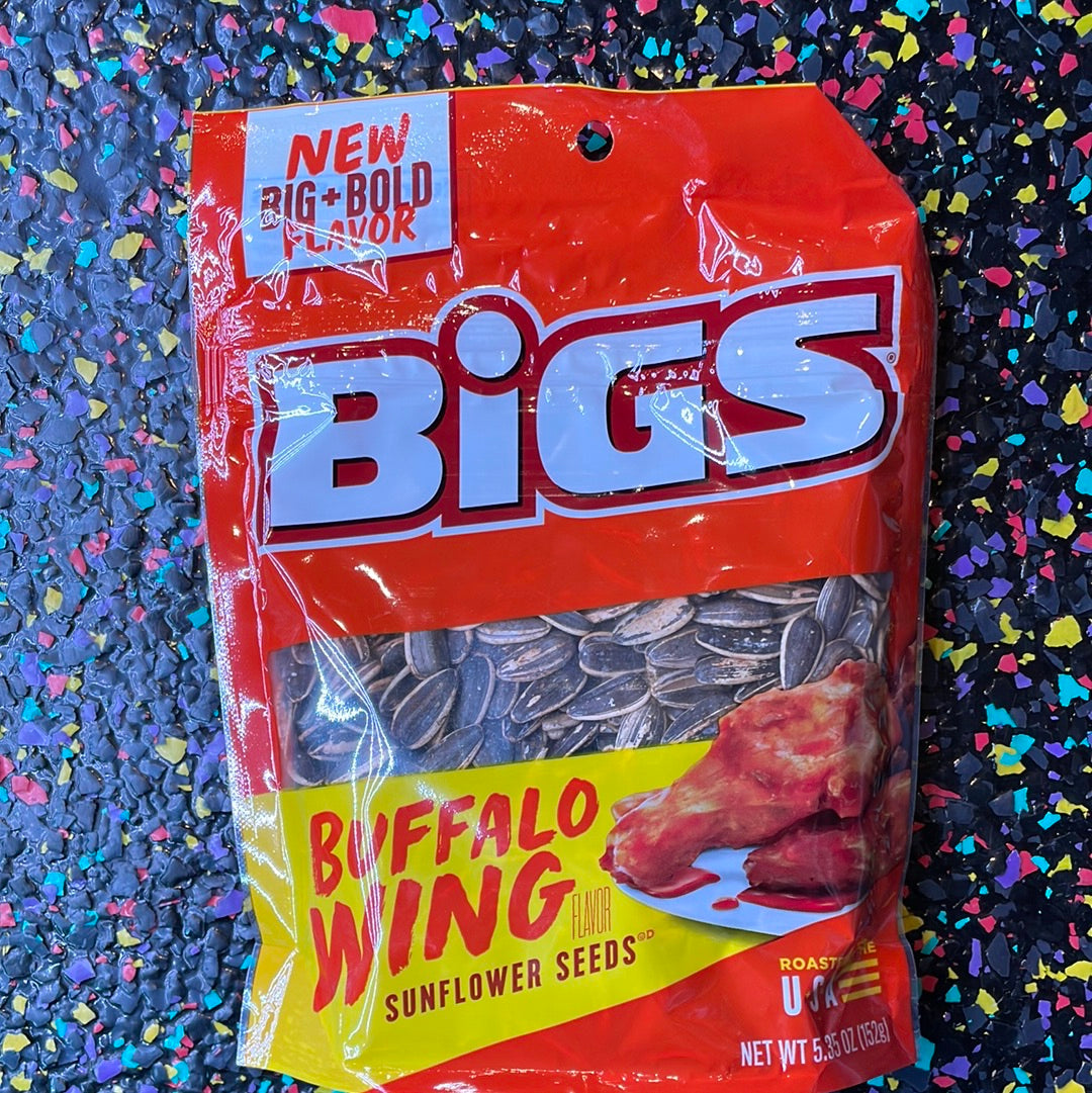 BIGS SEEDS RED HOT BUFFALO WING 150G - Tom's Confectionery Warehouse