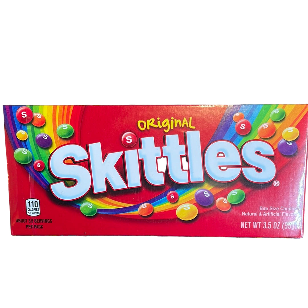 US Skittles Box Original 99g