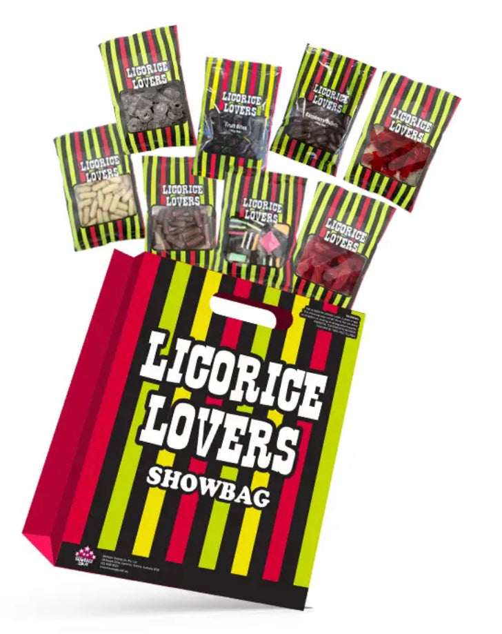 Licorice Lovers Showbag