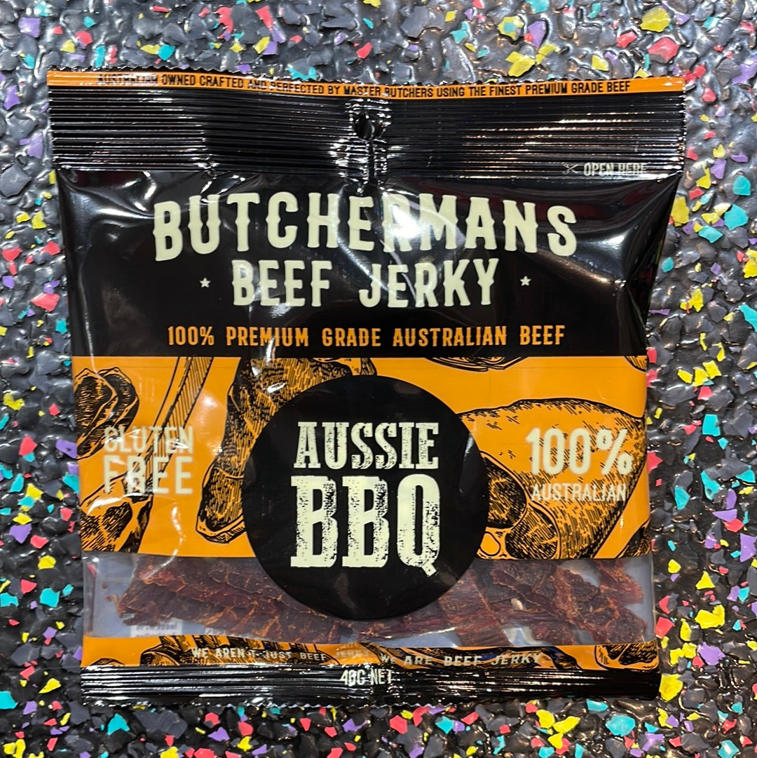 Butchermans Beef Jerky - Aussie BBQ 40g