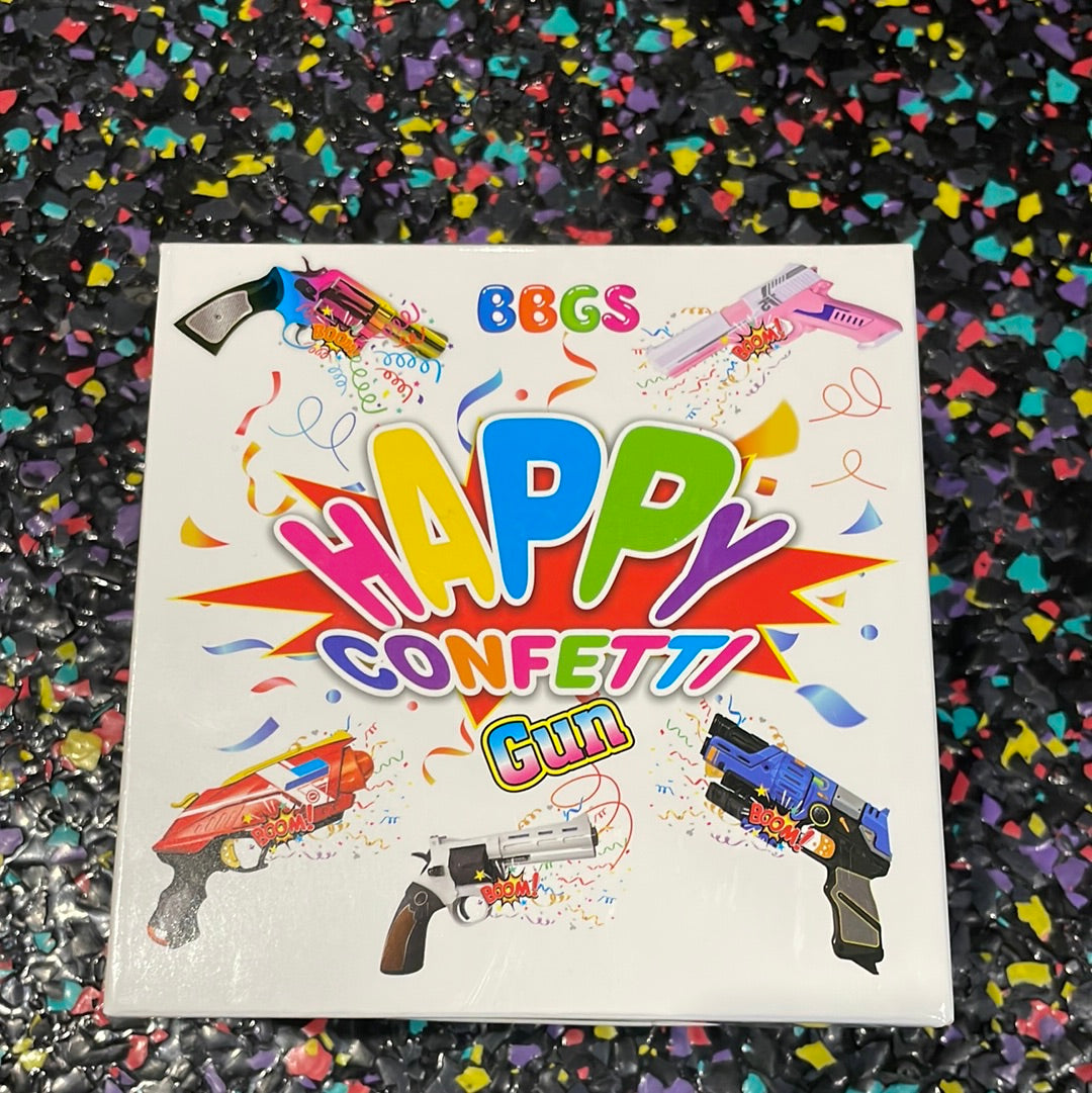 Happy Confetti Gun Tom's Confectionery Warehouse