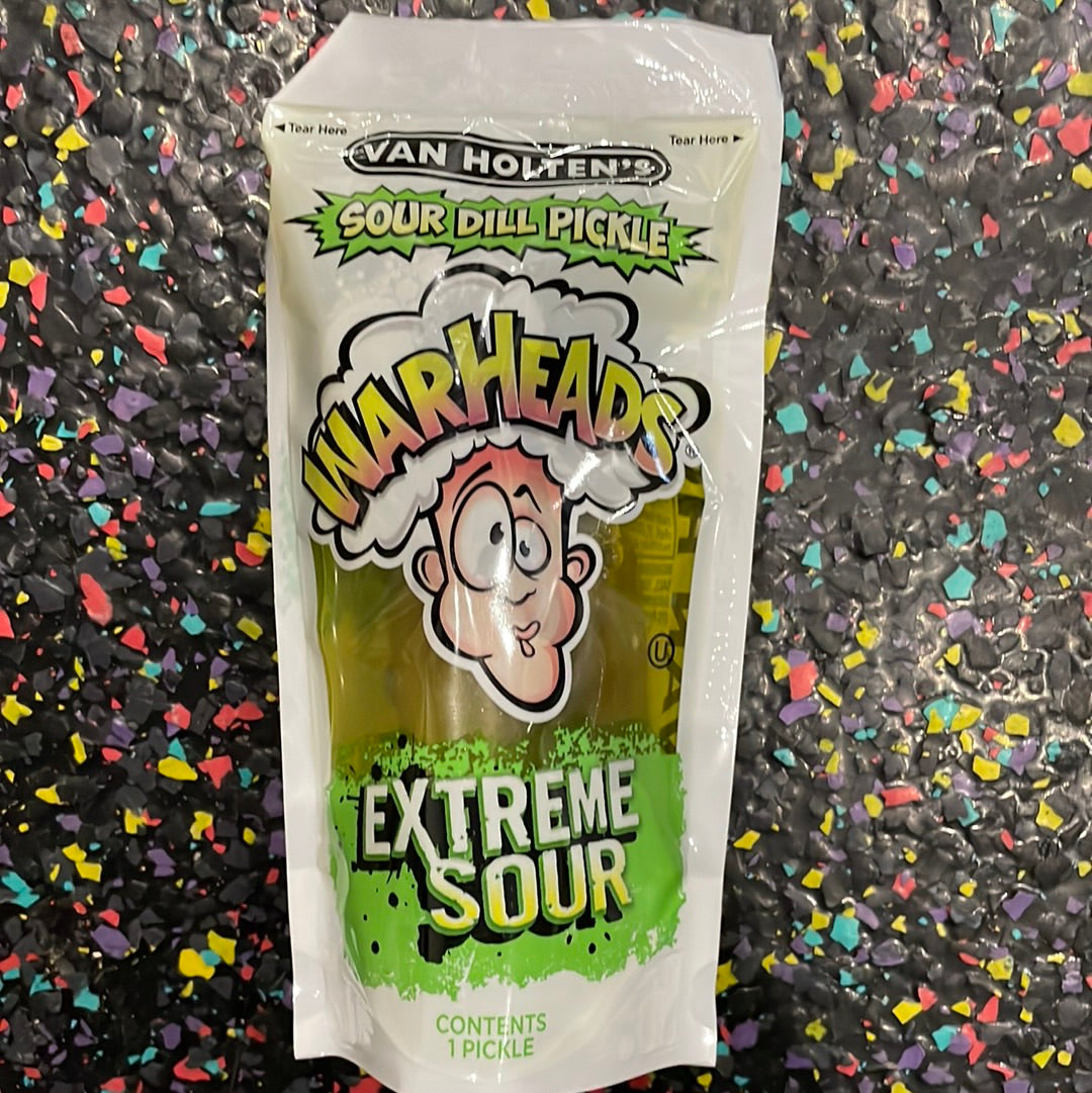 Van Holten's Warheads Extreme Sour Dill Pickle